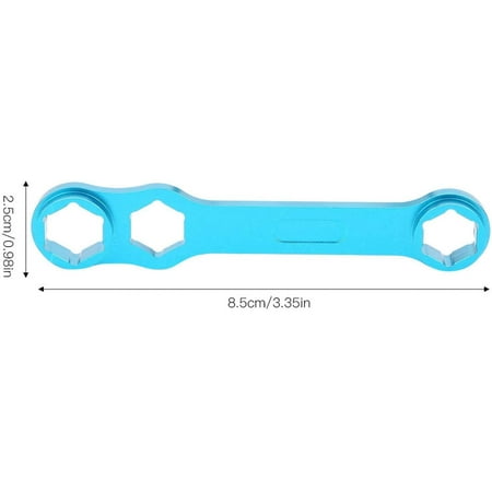 Aluminum Alloy Aluminium Alloy Fishing Reel Wrench Sturdy Wrench 10.0/10.2/11mm,for Accompanying Equipment Aluminum Alloy Aluminium Alloy Fishing Reel Wrench Sturdy Wrench 10.0/10.2/11mm,for Accompanying Equipment